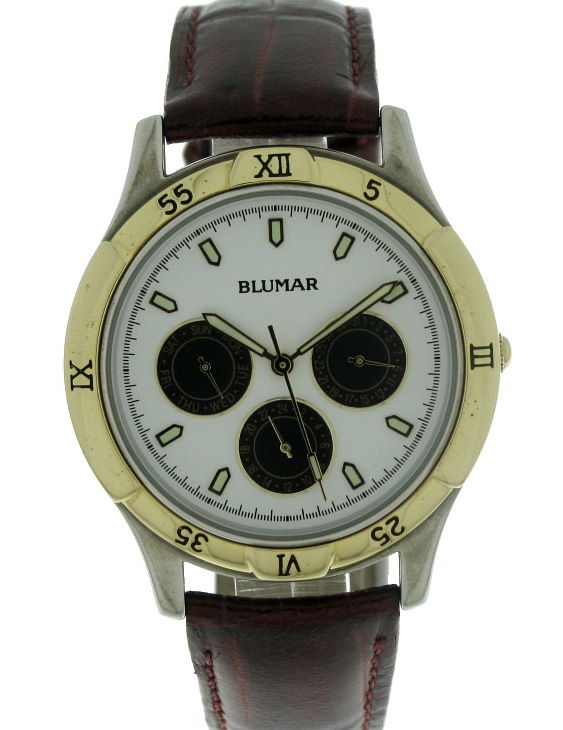 Reloj BLUMAR 14300023-2 Multifuncion Correa Piel Hombre