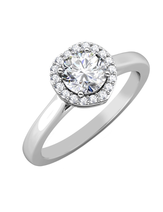 Anillo BRIZZLING BMR002.12 Plata con Moissanete Mujer Talla12