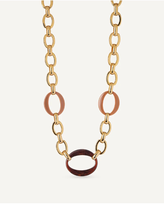 Collar VIDAL&VIDAL X9811442 Metal Antialérgico con Baño de Oro Mujer