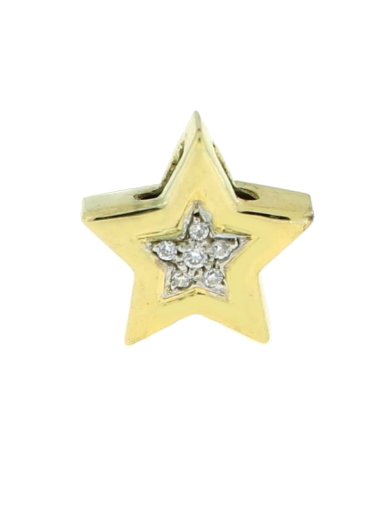 Colgante Plata Chapado Oro Zirconita Mujer 