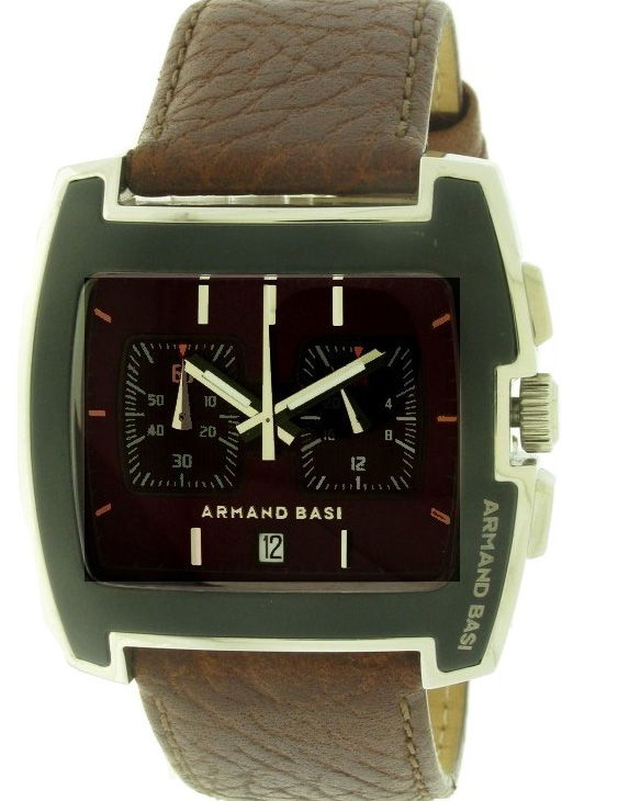 Reloj ARMAND BASI A-0371G-03 Cronografo Correa Piel Hombre