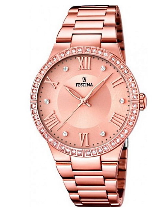 Reloj FESTINA F16721/2 MADEMOISELLE Acero IP Rosa Mujer 