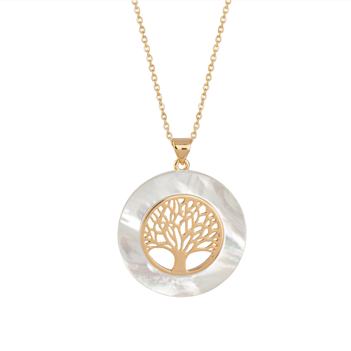 Collar VIDAL&VIDAL X4575438A Metal Antialérgico con Baño de Oro Mujer