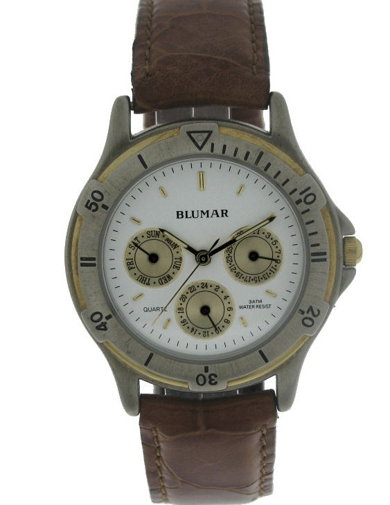 Reloj BLUMAR 1430022-5 Multifuncion Correa Piel Hombre
