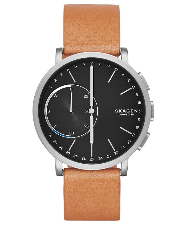 Reloj SKAGEN Smartwatch híbrido THE HAGEN Marron Hombre