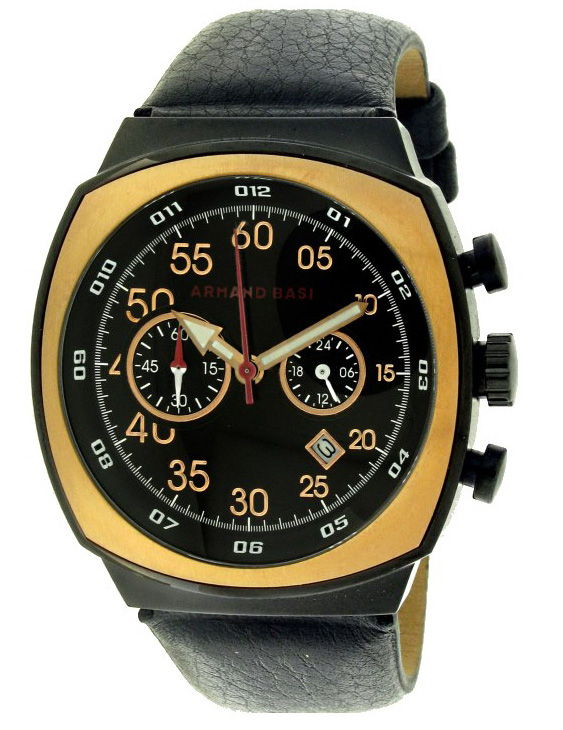 Reloj ARMAND BASI A-0481G-02 Cronografo Correa Piel Hombre