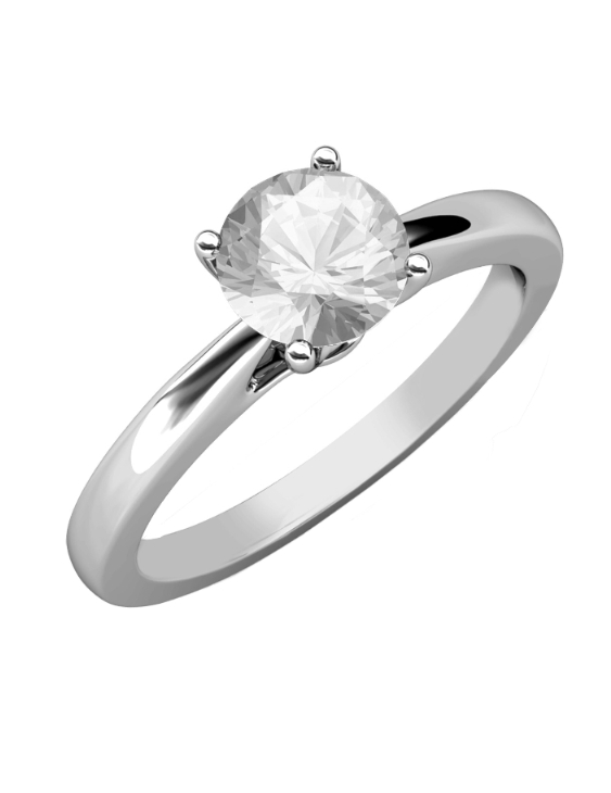 Anillo BRIZZLING BMR015.14 Plata con Moissanete Mujer Talla14