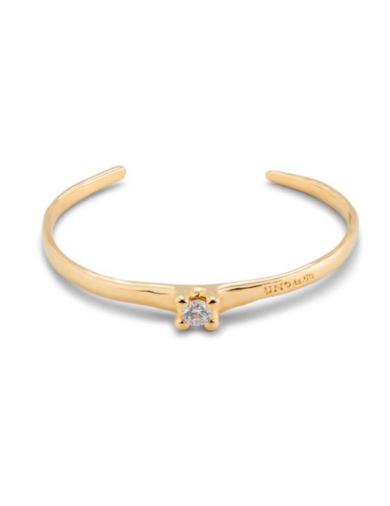 Pulsera UNO DE 50 PUL2431BLNORO0U Metal con Baño de Oro 3 Micras. Mujer 