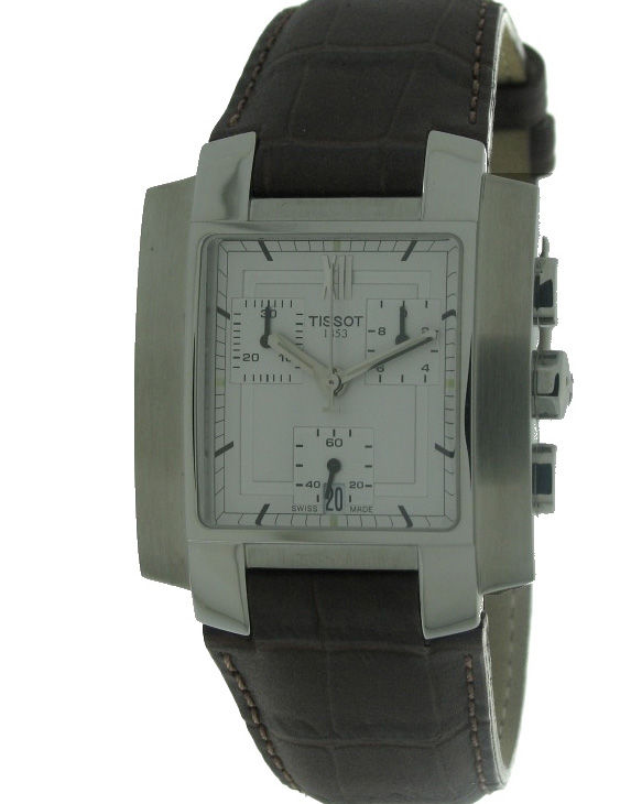 Reloj TISSOT T960151733 Cronografo Correa Piel Hombre
