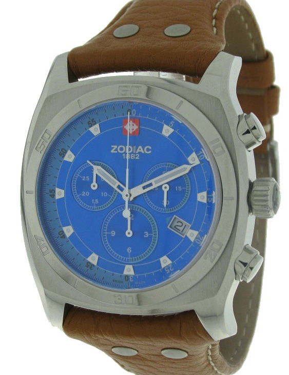 Reloj ZODIAC ZO7012 Cronografo Correa Piel Hombre