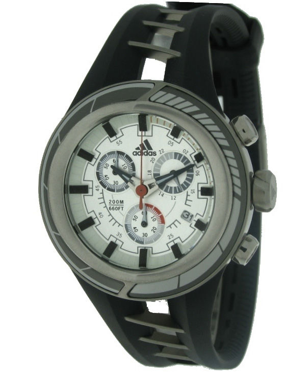 Si agradable Huracán Reloj ADIDAS ADP1011 Cronografo Correa Caucho Hombre