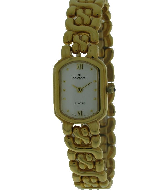 Reloj RADIANT 2971003-4 Brazalete Acero Chapado Oro Mujer