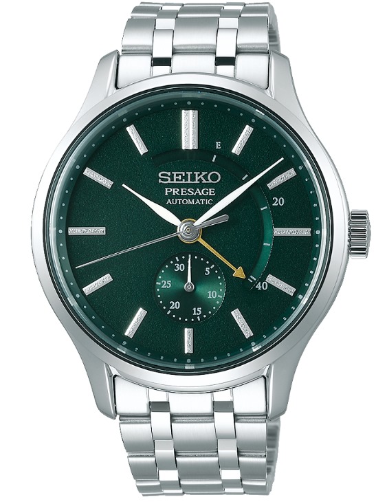 Reloj Seiko SSA397J1EST PRESAGE Automatico 2 Correas Piel Hombre