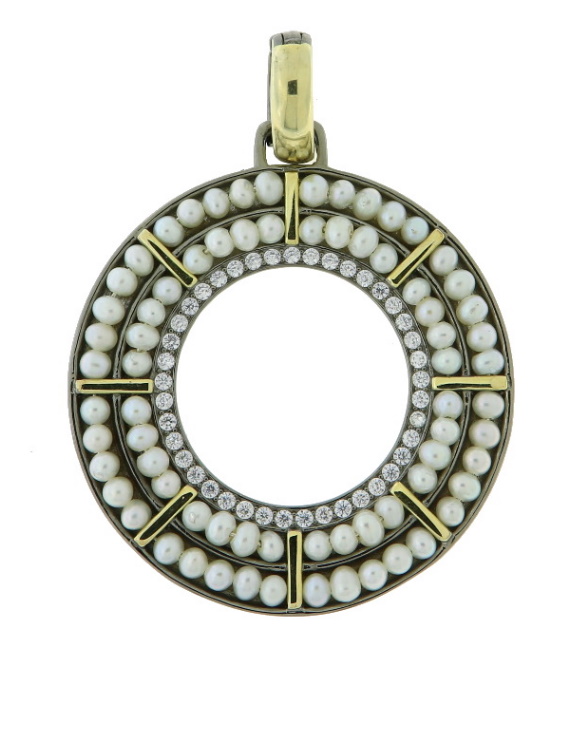 Colgante VAPOUR 552-CO Plata con Perlas Cultivadas Mujer 