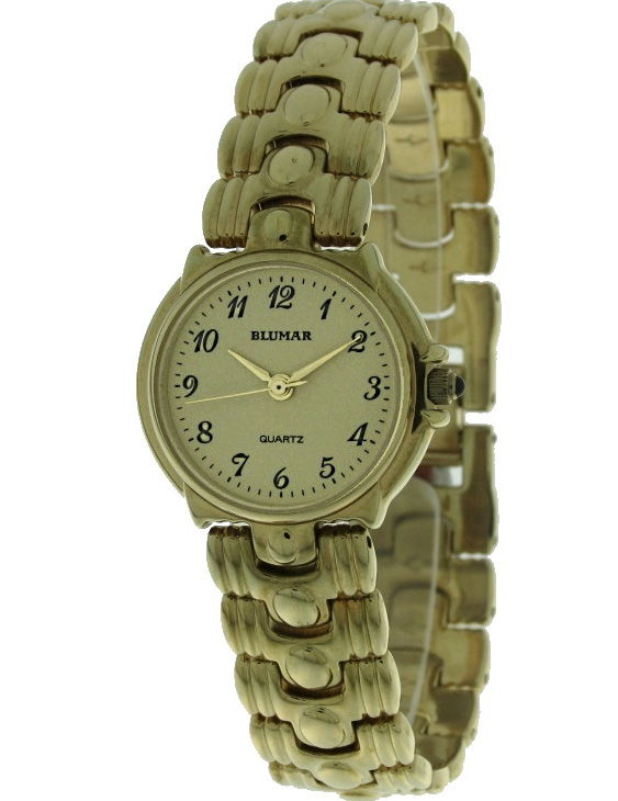 Reloj BLUMAR 1840010 Brazalete Acero Chapado Oro Mujer