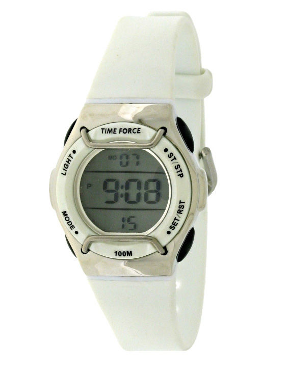 Reloj TIME FORCE TF3182B02 Digital Correa Caucho Junior
