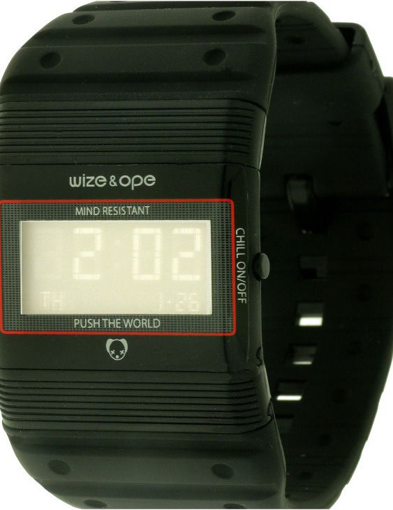Reloj WIZE AND OPE WO-77-5 Digital Correa Poliuretano Unisex